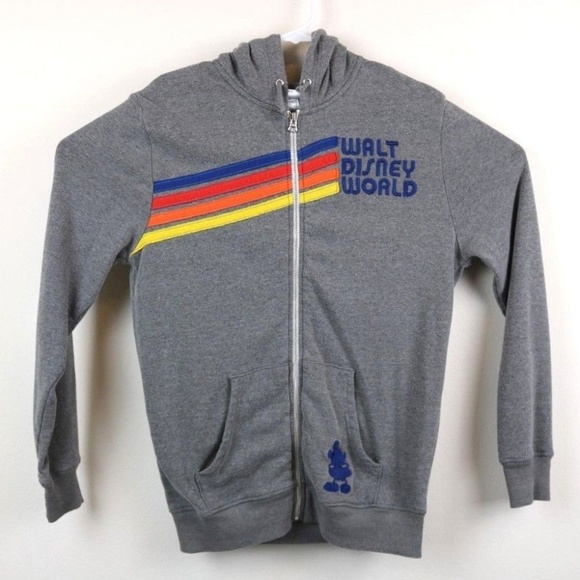 Disney Other - Walt Disney World Embroidered Zip Up Hoodie